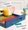 Colorful Wood Serving Tray