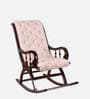 Colorodo Solid Wood Rocking Chair in Brown Colour