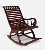 Colourodo Rocking Chair in Brown Colour