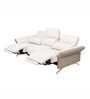 Dusk Fabric 3 Seater Motorized Recliner Sofa in Beige Colour