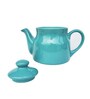 Columbine 300ml Blue Ceramic Tea Pot