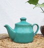 Columbine 300ml Blue Ceramic Tea Pot
