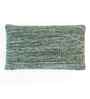 Combu Green 100% Cotton Anna 12X20 Inches Knitted Cushion Cover