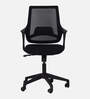 Comet Ergonomic Chair In Black Colour