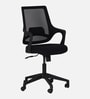 Comet Ergonomic Chair In Black Colour