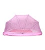Comfort 75 Inch Queen Size Bed Pink Polycotton Foldable Mosquito Net