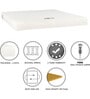 Comfort 6 inch Bonnell Spring Queen Size Mattress