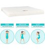 Comfort 6 inch Bonnell Spring Queen Size Mattress