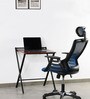 Comfort Foldable Study Table in Teak Colour
