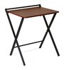 Comfort Foldable Study Table in Teak Colour