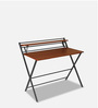 Comfort Foldable Study Table in Teak Colour