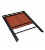 Comfort Foldable Study Table in Teak Colour