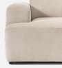 Comfort Haven Fabric 2 Seater Sofa In Beige Colour