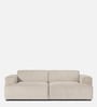 Comfort Haven Fabric 2 Seater Sofa In Beige Colour