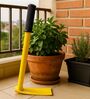 Yellow Comfort High-Visibility Garden Hoe