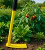 Yellow Comfort High-Visibility Garden Hoe