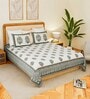 White 100% Cotton Double King Size Bedsheet with 2 Pillow Covers White 100% Cotton Double King Size Bedsheet with 2 Pillow Covers