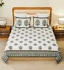 White 100% Cotton Double King Size Bedsheet with 2 Pillow Covers White 100% Cotton Double King Size Bedsheet with 2 Pillow Covers