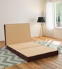 Cezt 4 Inch Foam (72x48) In Beige Colour Queen Folding Mattress