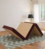 Cezt 4 Inch Foam (72x60) In Beige Colour Queen Folding Mattress
