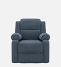 Comfy 1 Seater Recliner Sofa In Suede Fabric