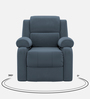 Comfy 1 Seater Recliner Sofa In Suede Fabric