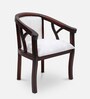 Comfy Arm Chair (Set of 2) in Brown Colour in