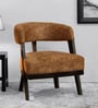 Comfy Barrel Chair in Brown Colour