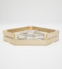 Comfy Corner Large Dog Bed in Natural Finish