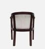 Comfy Solid Wood Arm Chairs in Brown Colour (Set Of 2)