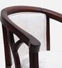 Comfy Solid Wood Arm Chairs in Brown Colour (Set Of 2)