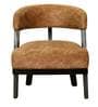 Comfy Barrel Chair in Brown Colour