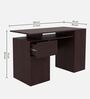 Comino Study Table in Wenge Finish Comino Study Table in Wenge Finish