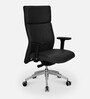 CommandCOMMAND HB LEATHERITE CHAIR BLACK