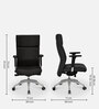 CommandCOMMAND HB LEATHERITE CHAIR BLACK