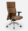 CommandCOMMAND HB PURE LEATHER CHAIR TAN