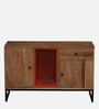 Commodore Acacia Wood Sideboard In Natural Finish With 1 Darwer