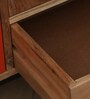 Commodore Acacia Wood Sideboard In Natural Finish With 2 Darwers