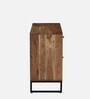 Commodore Acacia Wood Sideboard In Natural Finish With 2 Darwers
