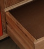 Commodore Acacia Wood Sideboard In Natural Finish With 2 Darwers