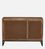 Commodore Acacia Wood Sideboard In Natural Finish With 2 Darwers