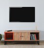 Commodore Acacia Wood TV Console In Natural Finish