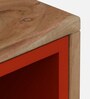 Commodore Acacia Wood TV Console In Natural Finish With Drawer