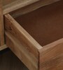 Commodore Acacia Wood TV Console In Natural Finish With Drawer
