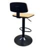 Timber Bar Stool In Grey Color