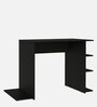 Compact Writing Table In Black Color
