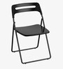 Compact Foldable Chair in Black Colour