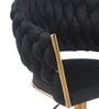 Lunar Rotatable Bar Stool In Black Color