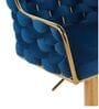 Solstice Rotatable Bar Stool In Blue Color