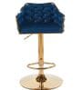 Solstice Rotatable Bar Stool In Blue Color